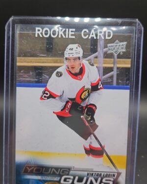 2022-23 Upper Deck Series 2 Viktor Lodin Young Guns #471 Senators