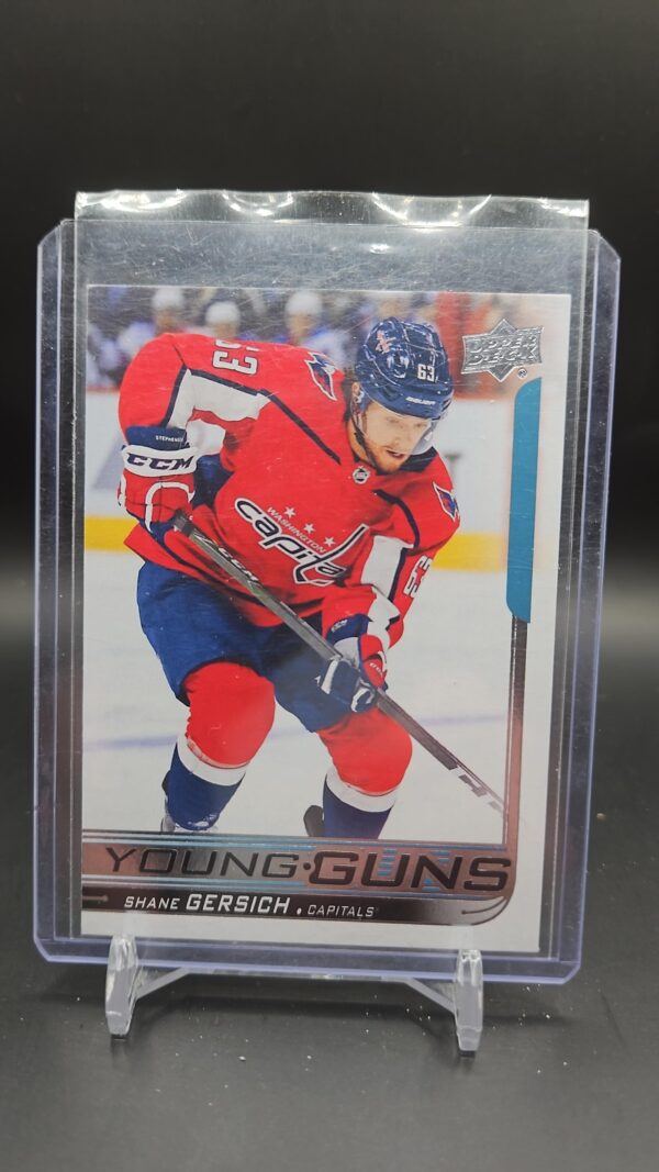 2018-19 Upper Deck Young Guns Shane Gersich Washington #209