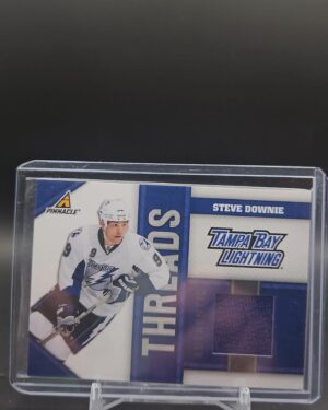 2010-11 Pinnacle Threads Steve Downie #DWN Tampa Bay Lightning #’d /499