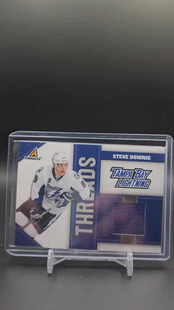 2010-11 Pinnacle Threads Steve Downie #DWN Tampa Bay Lightning #’d /499