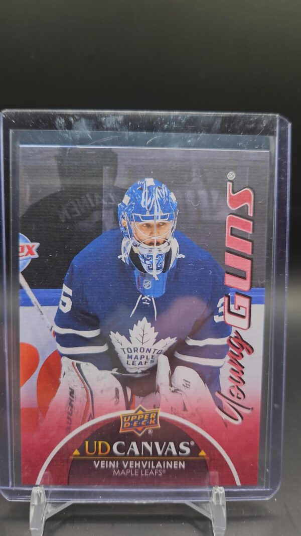 2021-22 Upper Deck Series 1 Young Guns Canvas Veini Vehvilainen #C109