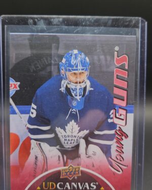 2021-22 Upper Deck Series 1 Young Guns Canvas Veini Vehvilainen #C109 hockey card