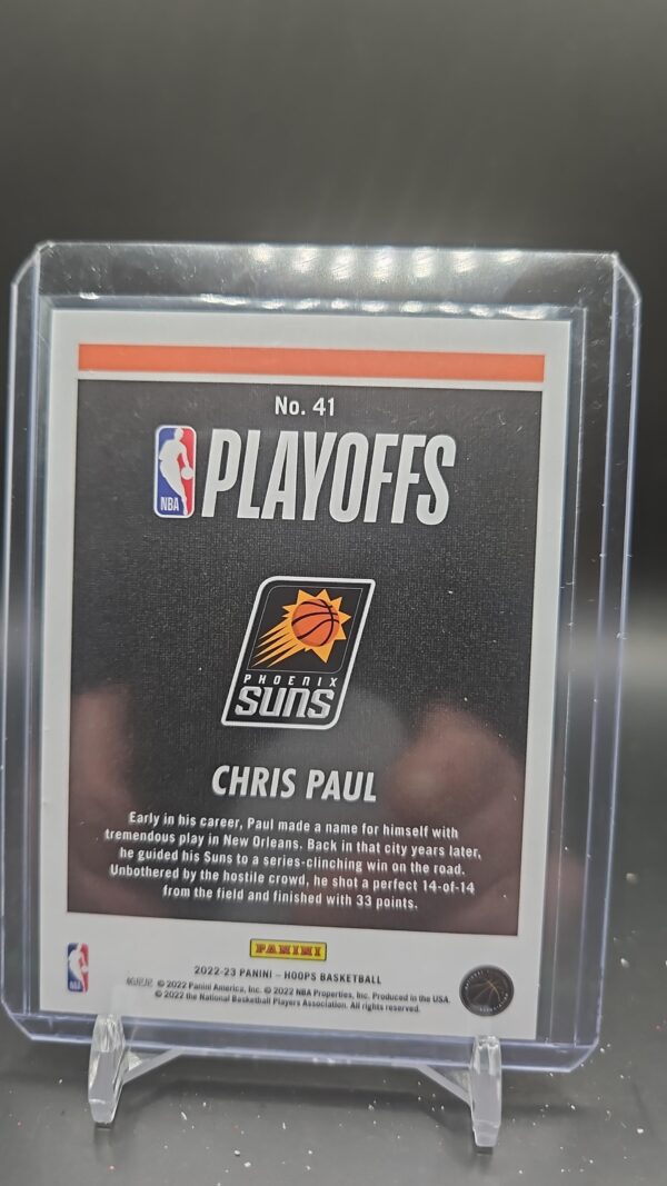 Panini Hoops Chris Paul Road To The Finals #41 2023 Suns /2022 - Image 2