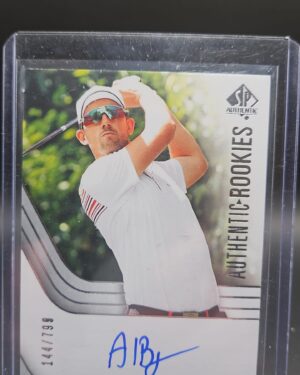 2021 SP Authentic Rookies Auto #73 Alexander Bjork Auto /799 Upper Deck