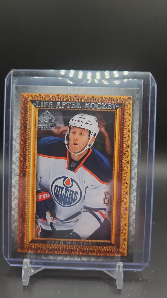 Ryan Whitney 2020-21 SP Signature Edition Legends Life After Hockey #LA-6 card