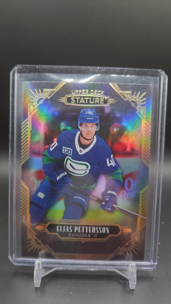 2020-21 Upper Deck Stature Elias Pettersson Vancouver Canucks #73