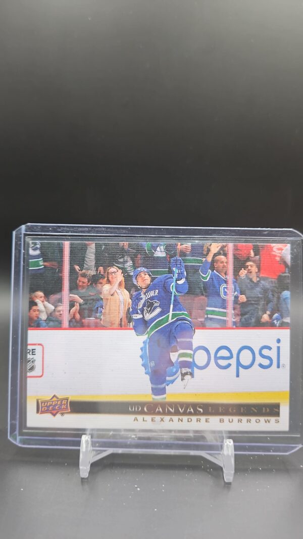 Alexandre Burrows 2020-21 SP Signature Edition Legends UD Canvas #C-9 Vancouver