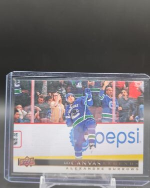 Alexandre Burrows 2020-21 SP Signature Edition Legends UD Canvas #C-9 Vancouver