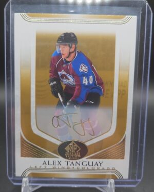 2020-21 SP Signature Edition Legends Gold Alex Tanguay #154 Colorado Avalanche