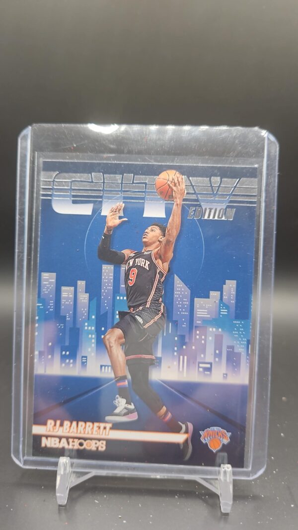 2022-23 NBA Hoops City Edition #3 RJ Barrett - New York Knicks
