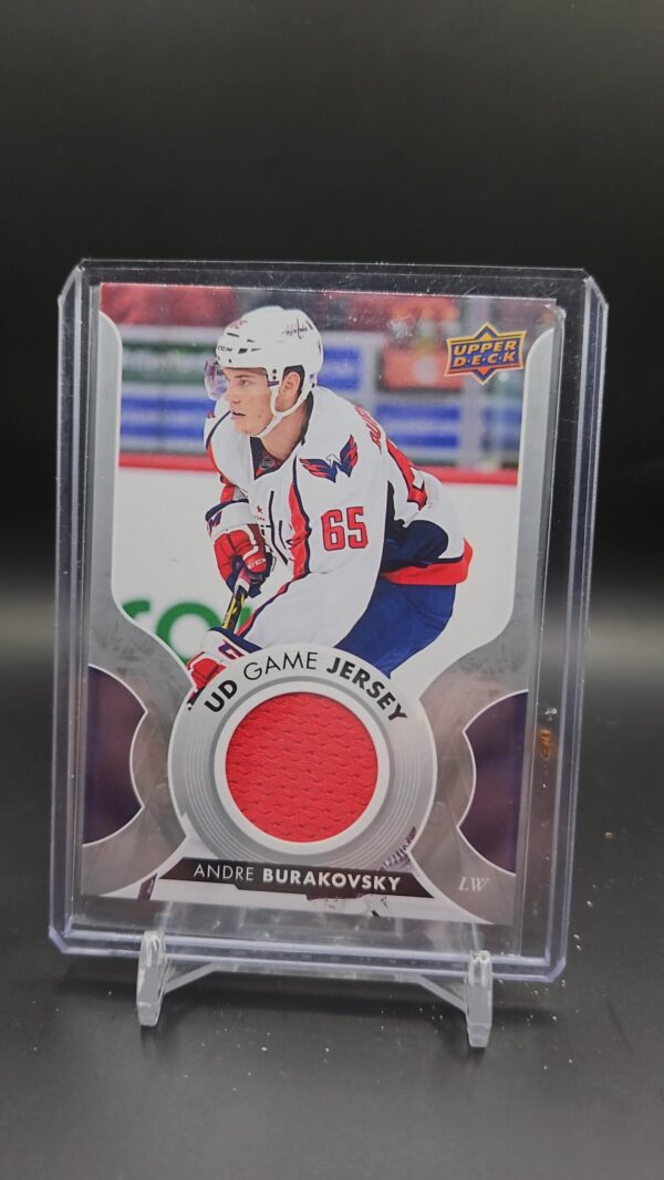 2017-18 Upper Deck UD Game Jersey Andre Burakovsky GJ-BU Washington Capitals