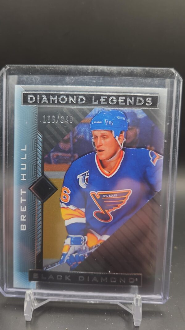 2021-22 Black Diamond Diamond Legends #BDLBH Brett Hull /249 - St. Louis Blues