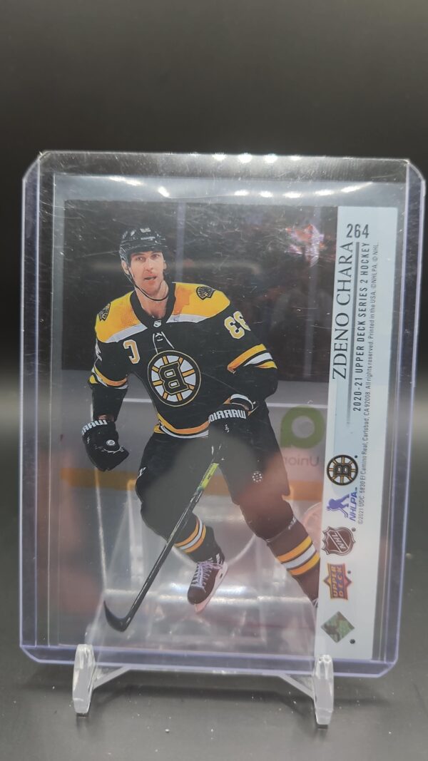 2020 21 Upper Deck Zdeno Chara Clear Cut Base Series 2 #264 - Image 2
