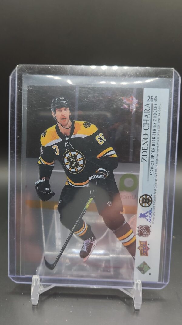 2020 21 Upper Deck Zdeno Chara Clear Cut Base Series 2 #264 - Image 2