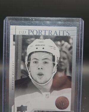Charlie McAvoy 2017-18 Upper Deck Series 1 Portraits Rookies #P-59 rookie card