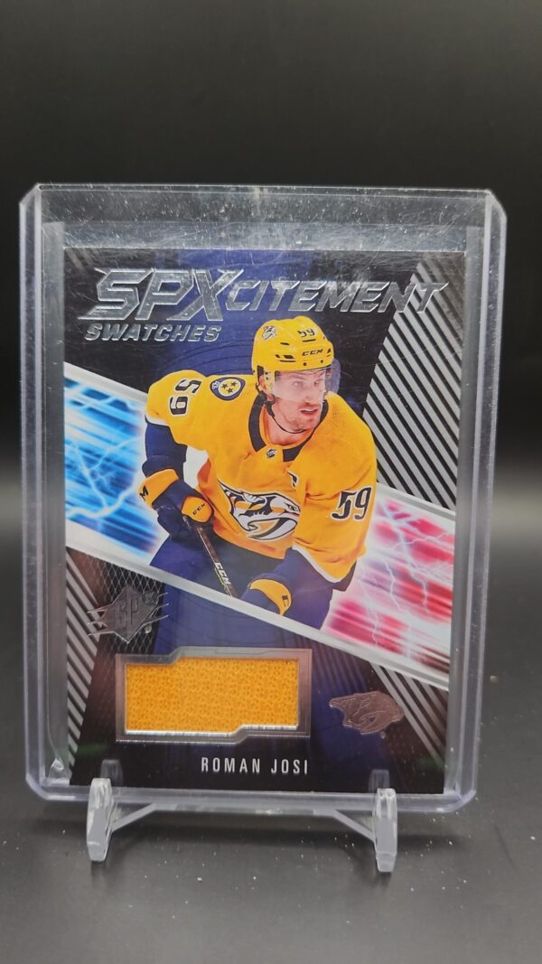 2018-19 SPx SPxcitement Swatches #XSRJ Roman Josi