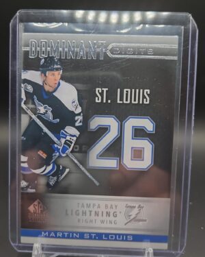 2020-21 DOMINANT DIGITS #DD48 MARTIN ST. LOUIS  Tampa Bay Lightning