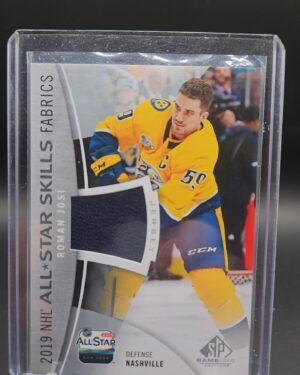 2019-20 Upper Deck SP Game Used 2019 All-Star Skills Fabrics Roman Josi #AS-RJ