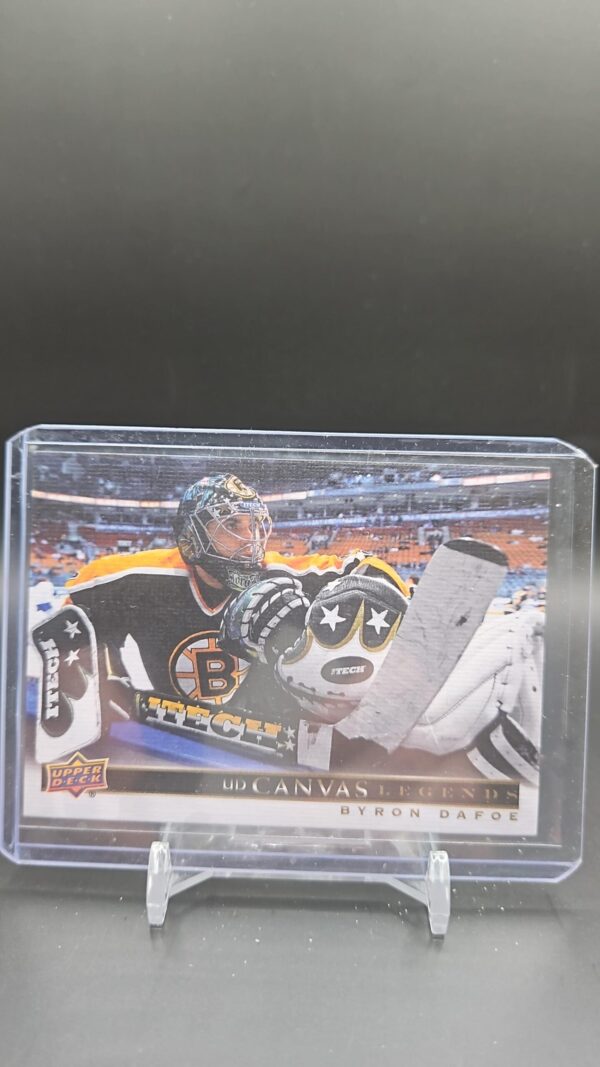 2020-21 SP Signature Legends Byron Dafoe UD Canvas Legends #C-31 Bruins