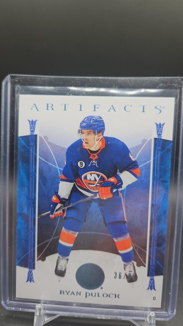 2022-23 Upper Deck Artifacts Blue Steel Ryan Pulock /85