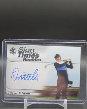 2021 UD SP Authentic Sign of the Times DYLAN FRITTELLI #SOTTR-DF