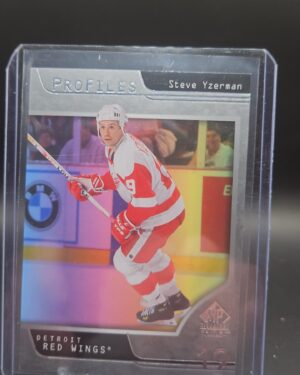 2020-21 Upper Deck SP Signature Edition Legends Profiles Steve Yzerman #P-23