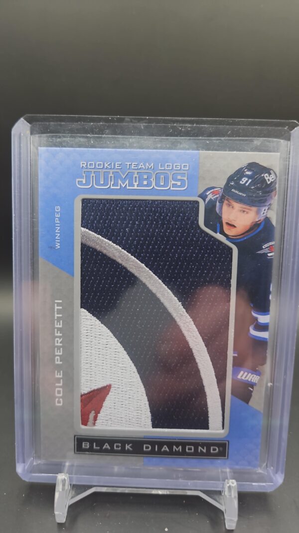 2021-22 Black Diamond Rookie Team Logo Jumbo Cole Perfect #RTL-CP