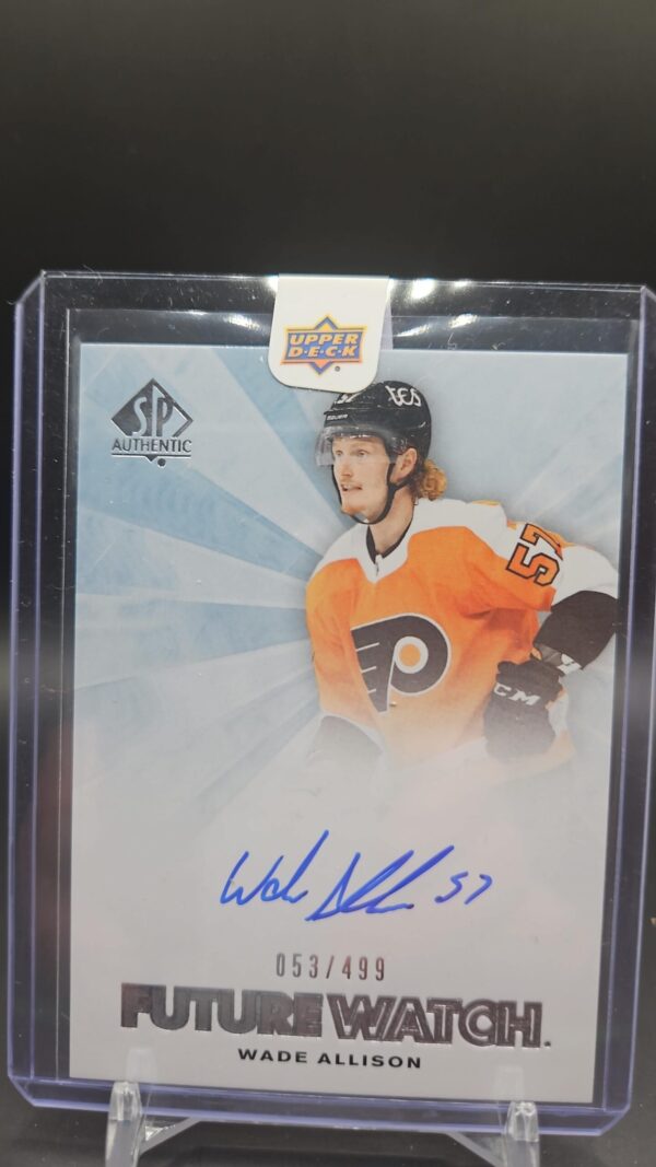 2021-22 Sp Authentic Future Watch Auto Wade Allison /499 #RFWA-WA