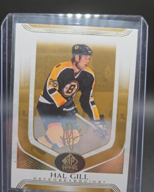 Hal Gill 2020-21 SP Signature Legends Hockey Gold #176 card