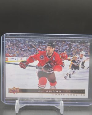 2020 Upper Deck SP Signature Edition Legends UD Canvas Chris Chelios #C-51