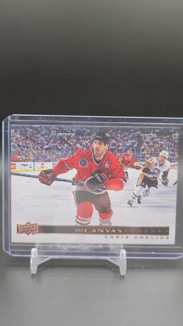 2020 Upper Deck SP Signature Edition Legends UD Canvas Chris Chelios #C-51