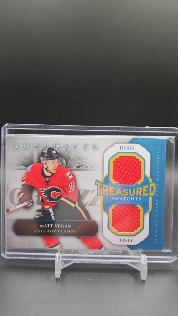 2013-14 ARTIFACTS TREASURED SWATCHES JERSEY - MATT STAJAN #TS-MS