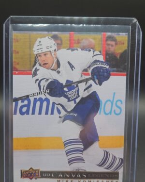 2020-21 UD SP Signature Legends Canvas Mike Komisarek #C-73 Toronto Maple Leafs