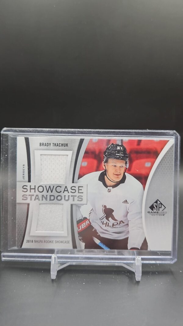 2019-20 Upper Deck SP Game Used Showcase Standouts Brady Tkachuk #SS-BT