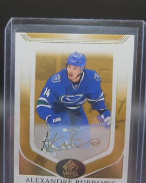 2020-21 SP Signature Legends Gold #287 Alexander Burrows Vancouver Canucks