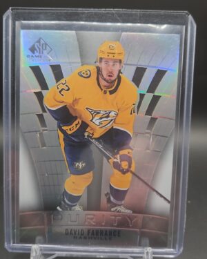 2022-23 SP Game Used Purity David Farrance Nashville Predators #P-98