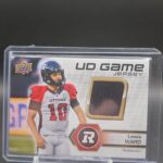 2021 Upper Deck CFL UD Game Jersey Lewis Ward #UD-LW
