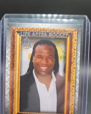 Georges Laraque 2020-21 UD SP Signature Edition Legends Life After Hockey #LA-11 card