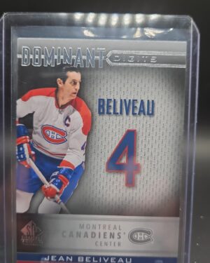 2020-21 UD SP Signature Edition Legends Dominant Digits Jean Beliveau #DD-49