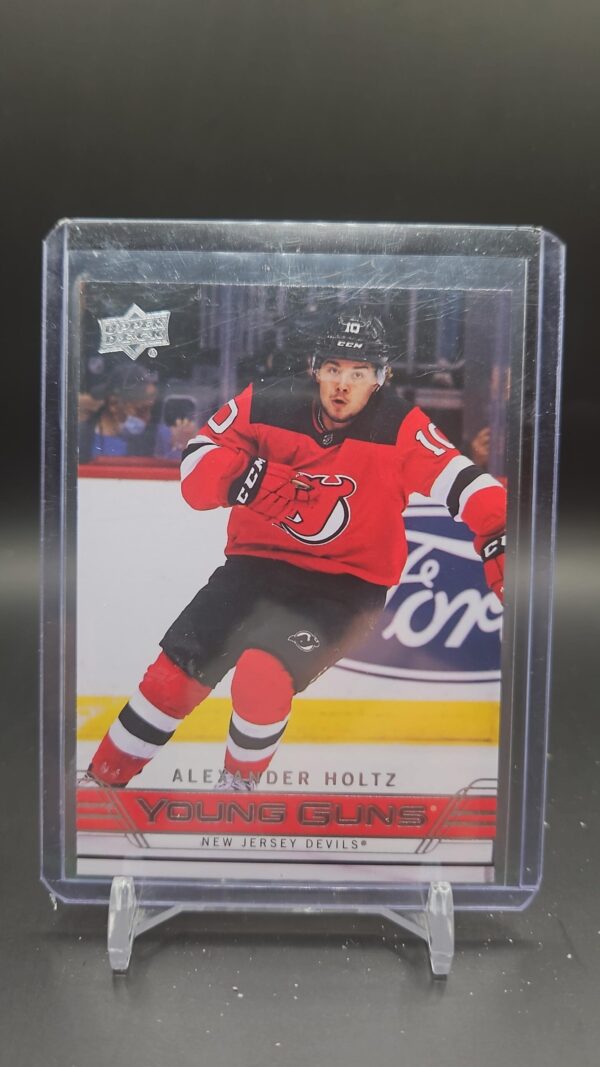 2021-22 Upper Deck Extended Series Tribute Young Guns Alexander Holtz #T-96