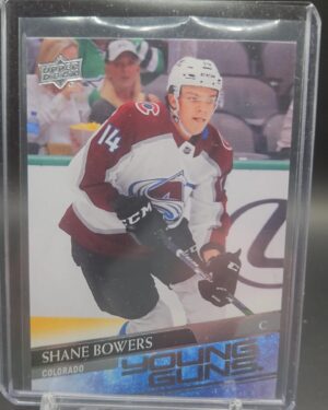 2020-21 Upper Deck Series 1 Shane Bowers Young Guns Colorado Avalanche