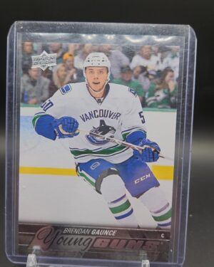 2015-16 Upper Deck Series 2 Young Guns #481 Brendan Gaunce