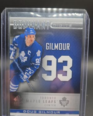 2020-21 SP Signature Legends Dominant Digits #DD14 Doug Gilmour