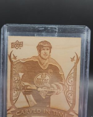 2019-20 Upper Deck Engrained Carved in Time #CT-16 Mark Messier New York Rangers