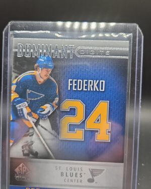 2020-21 SP Signature Legends Dominant Digits 24 Bernie Federko #DD-27