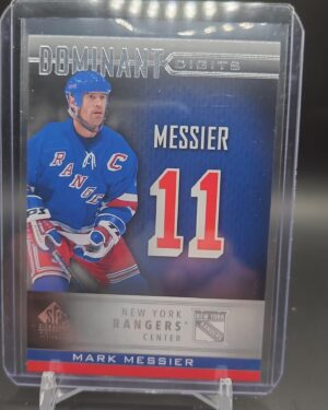 2020-21 SP Signature Legends Dominant Digits #DD24 Mark Messier - RANGERS