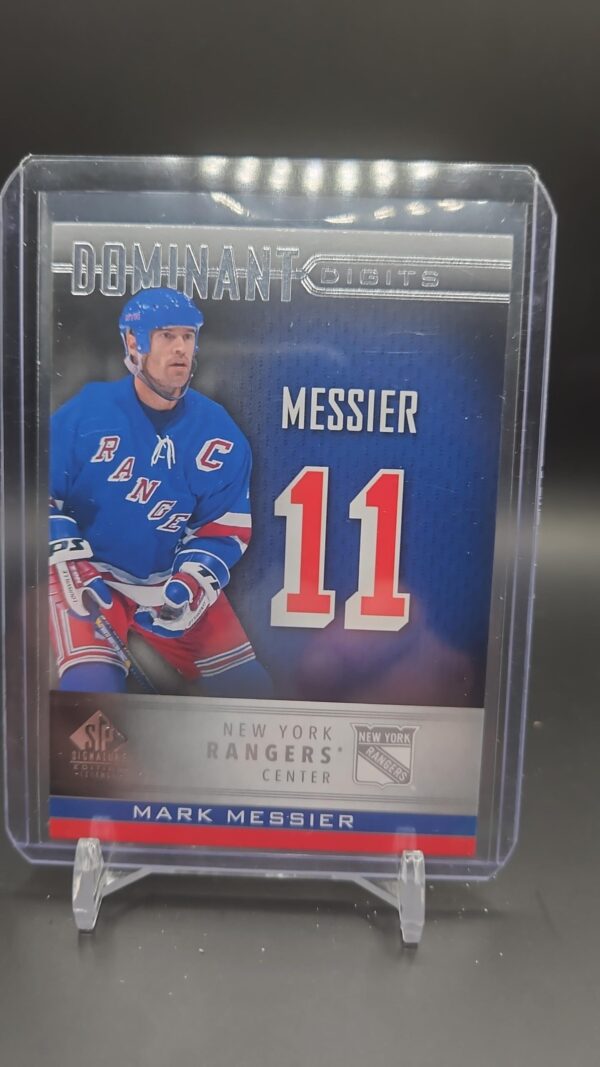 2020-21 SP Signature Legends Dominant Digits #DD24 Mark Messier - RANGERS