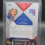 2007-08 SP Game Used Edition Authentic /999 Ryan Callahan #126 - Image 2