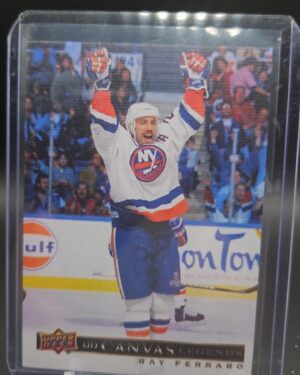 2020-21 UpperDeck SP Signature Legends Ray Ferraro Canvas Legends Insert #C-62