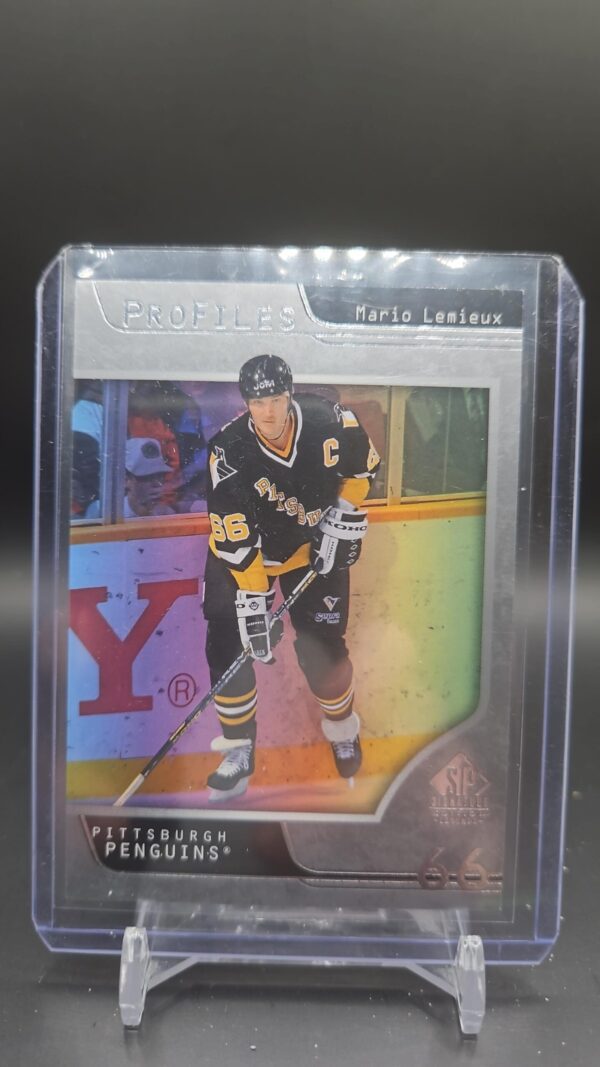 2020-21 UD SP Signature Edition Legends PROFILES BOUNTY Mario Lemieux P-28